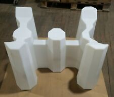 New Pig DRM463 Drum Rack Container Pallet Horizontal Mobile Containment White