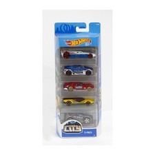 HOT WHEELS Coffret de 5 voitures (modele aléatoire)