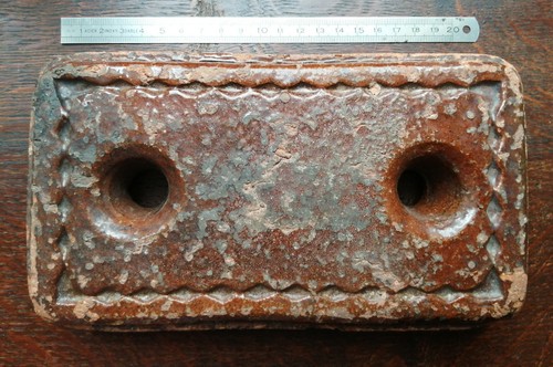 Ancienne brique chauffeuse - e5-,