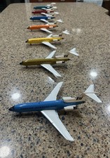 Historic Braniff “Flying Colors” Set of Seven 1/200 727’s from InFlight Models