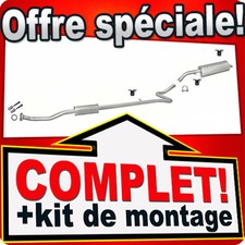 Ligne pot d'échappement pour