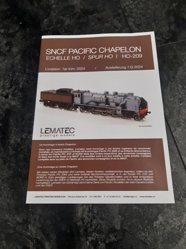 Sncf catalogue ho - ho, lematec