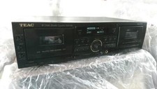 TEAC W-790R Double Cassette Deck Auto Reverse Play Dubbing Recorder Phone Jack