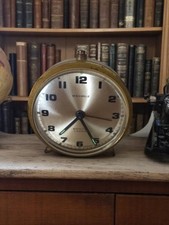 Vintage WEHRLE Mechanical Alarm Clock - Antique and Functional Collectible