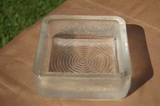 BRIQUE DE VERRE CENDRIER STYLE