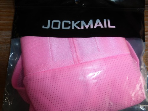 Jockmail rose homme slip