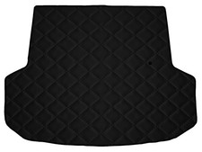 Matelassé Cuir éco NOIR Tapis coffre pour Subaru Levorg break 2014-…