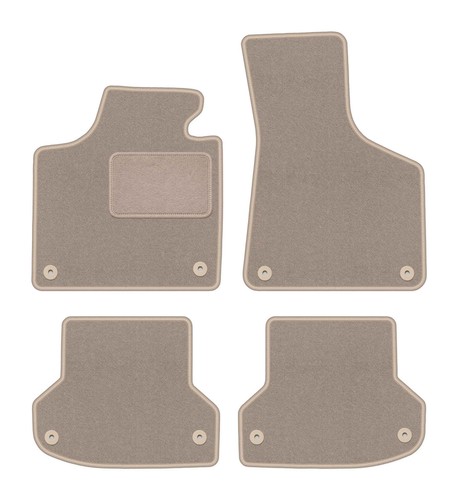Tapis sol velours beige - velours,