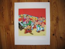 Sérigraphie Le menhir d'or