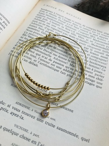 Bracelet semainier joncs en - bracelet,