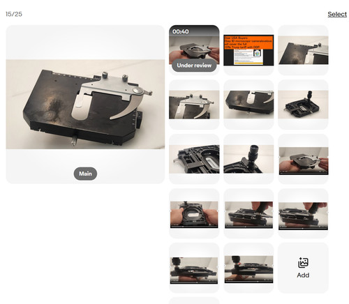 Olympus bh2 microscope y - olympus, x