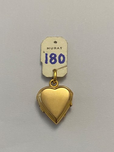 Ancien pendentif coeur double - pendentif,