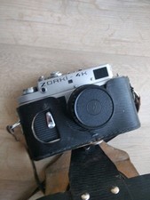 Zorki-4 K Rangefinder Film Camera Lens Industar 50 Good Works Condition