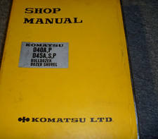 Komatsu D45S-1 Bulldozer Dozer Shovel Service Repair Manual S/N 1501-Up xz