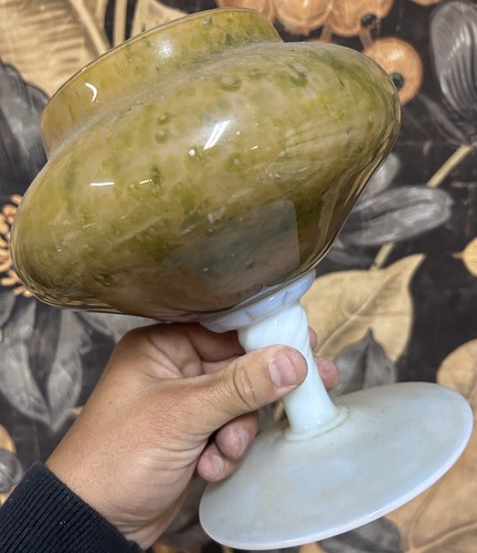 Coupe opaline ancienne - coupe,