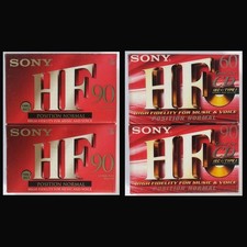 Lot 4 Cassettes Audio Vierges