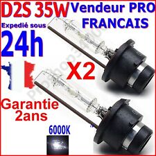 2 Ampoules Xénon D2S 6000K