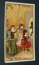 CHROMO 1885-1900 CHICOREE DOCTOR J. LERVILLES CHILDREN'S GAMES MAGIC LANTERN