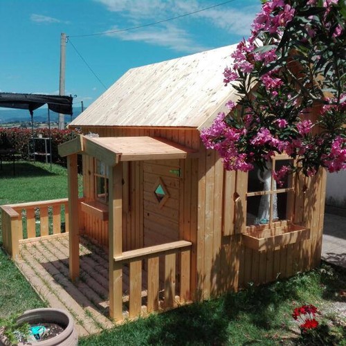 Maisonnette bois cabane - en,