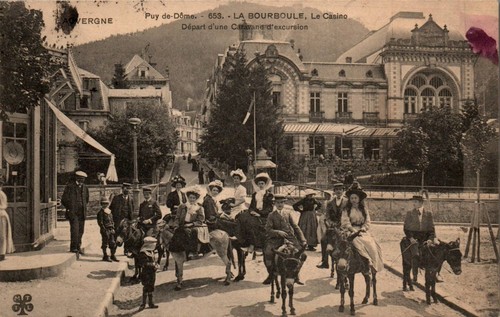 Cpa bourboule le casino - la,