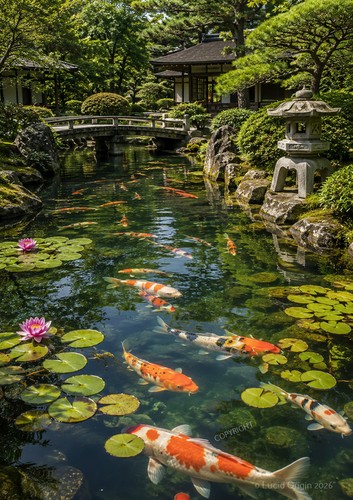 Photo jardin japonais - photo,