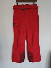 Fusalp Ski Pants Trousers Salopette Unisex Men Women Robin Red Belted 42/ 36R