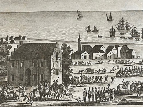Gravure xixème évacuation - xixème,