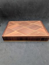 Ancienne Boite En Marqueterie De Paille