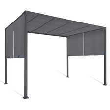 Pergola coulissante 2 pans 3x3