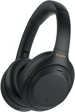 Casque sans fil Sony WH-1000XM4 à réduction de bruit, style circum-aural, noir B