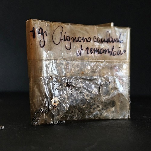 Sachet ancien pignons - sachet, "pignons