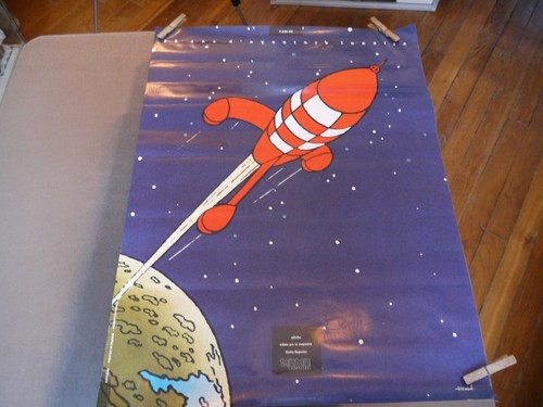 Affiche magazine tintin - magazine,