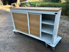 Buffet métal et chêne massif