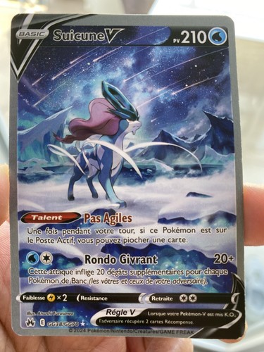Carte pokemon suicune - carte,