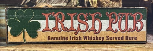 Antique style wooden irish - style,