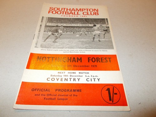 Southampton nottingham - southampton, v