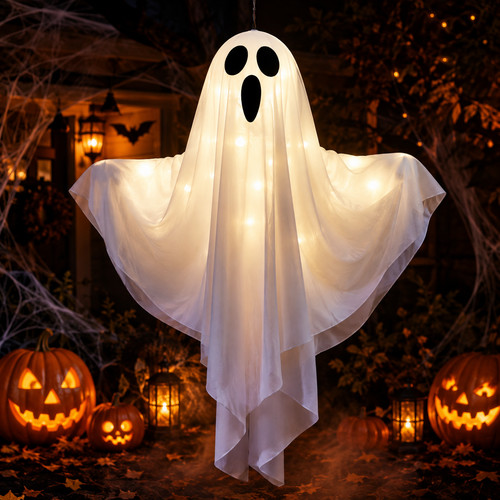 Fantôme suspendu halloween - suspendu,