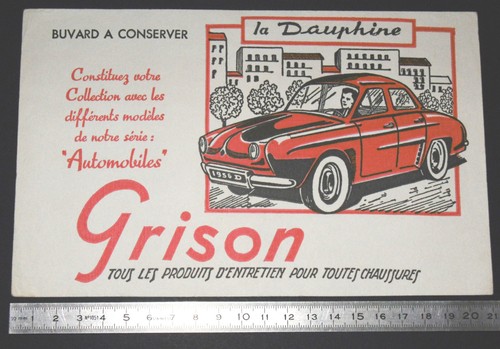 Buvard 1950 grison entretien - 1950,