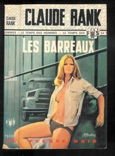 Claude Rank : Les barreaux - N° 1136 " Editions Fleuve noir spéial Police "