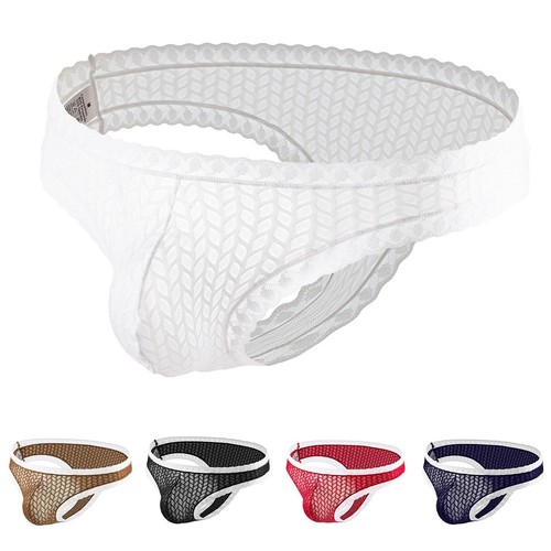 String homme maille dentelle