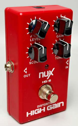 Pédale guitare nux - pédale, high