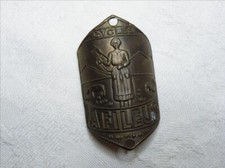 PLAQUE DE VELO ANCIENNE CYCLES LA FILEUSE no Peugeot