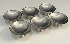 Lot de 6 coupes à glace Guy Degrenne en inox vintage Made in France