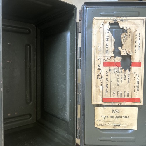 Caisse munition métal - munition,
