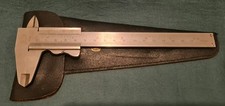 Vintage Mauser INOX Caliper 17cm with Thread Table - Made in Germany - Original
