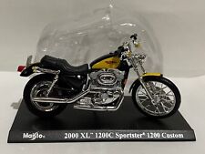 1:18 Harley Davidson 2000  XL 1200C Sportster 1200 Custom moto Maisto