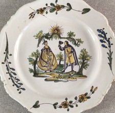 ASSIETTE CERAMIQUE FAÏENCE