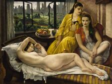 Reproduction de peinture, "Summer in New-York", Leon KROLL, 1931     /   15 x 20