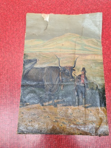 Ancien tableau fragment - ancien, de
