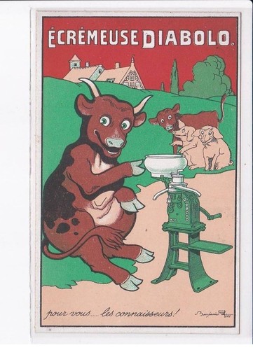 Rabier benjamin écrémeuse - benjamin:,